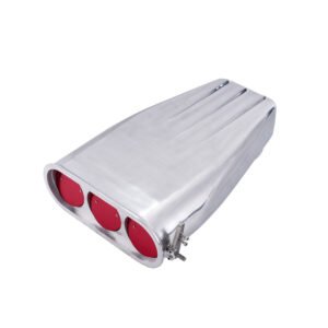 Aluminum Finned Street Hood Scoop