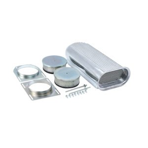 Aluminum Full Finned Hilborn Style Hood Scoop