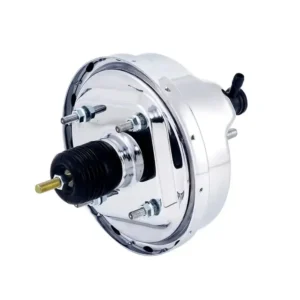 Chrome 8" Single Diaphragm Aluminum Power Brake Booster