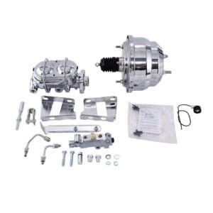 8" Dual Power Brake Booster Kit